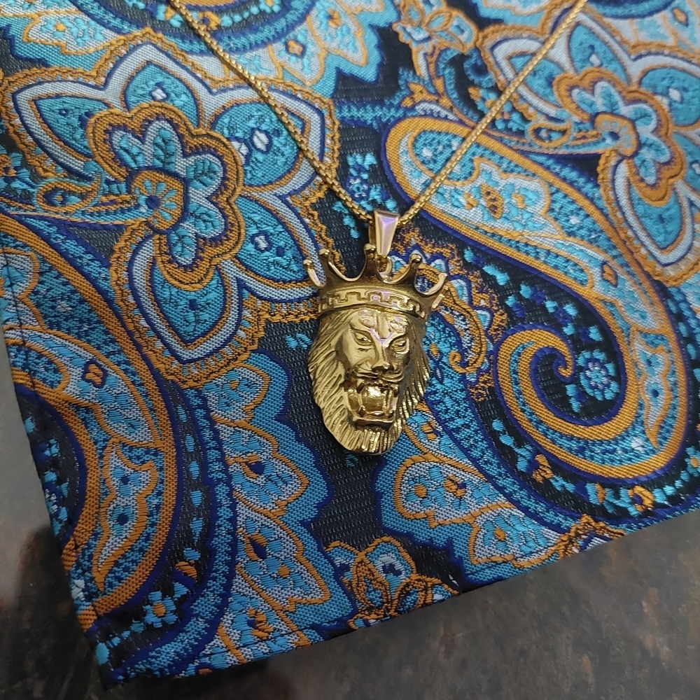 18K Gold Plated Lion 🦁  Pendant Necklace